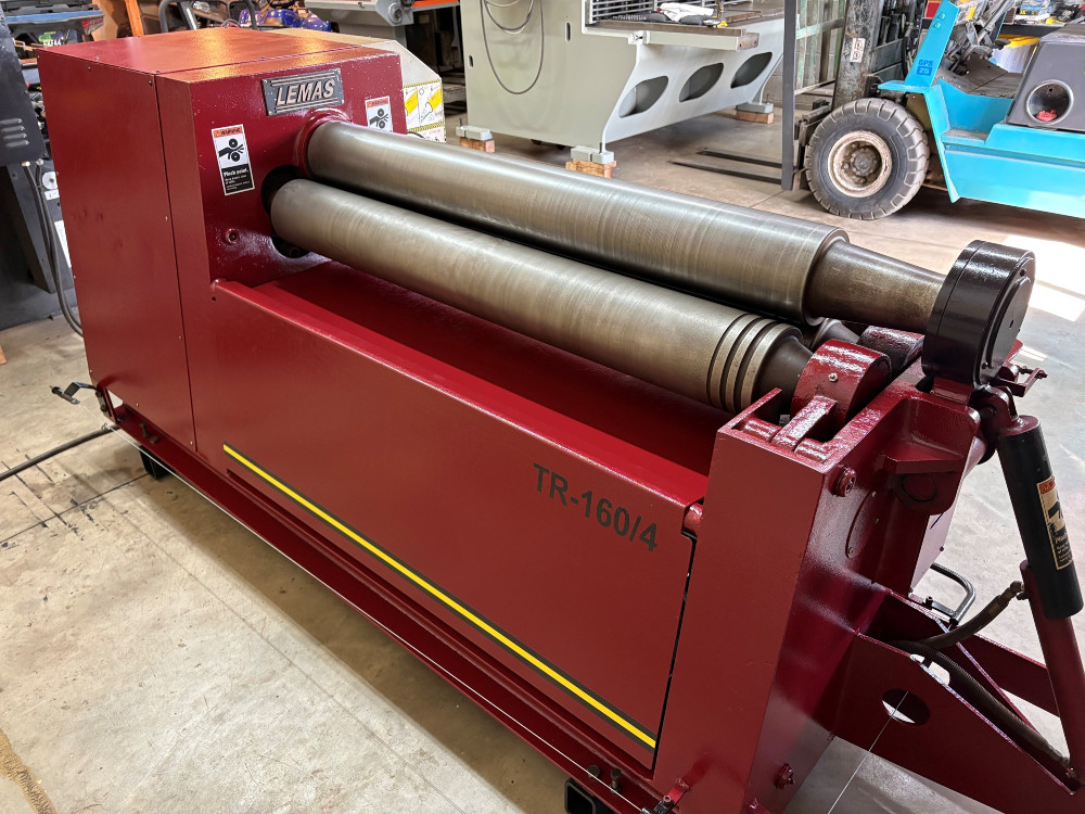 4' x 1/4" Lemas #TR160/4, Initial Pinch 3-Roll - Image 3