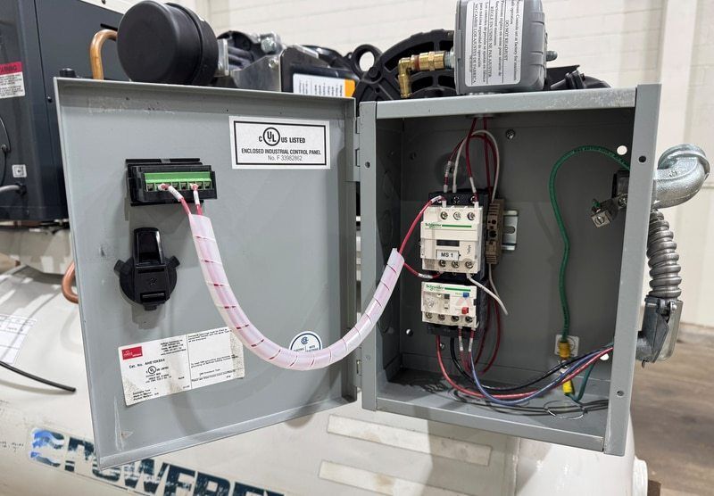 5 HP Powerex #STSH050244, 15 scfm, 116 psi, 60 gallon, dryer, 2021 - Image 7
