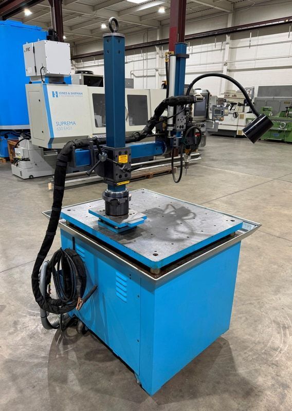 Cammann #C-27SQSS, 15 KVA, 1-1/2" one-cut tap capacity, 4-Axis, 360° rotation, 2002 - Image 7