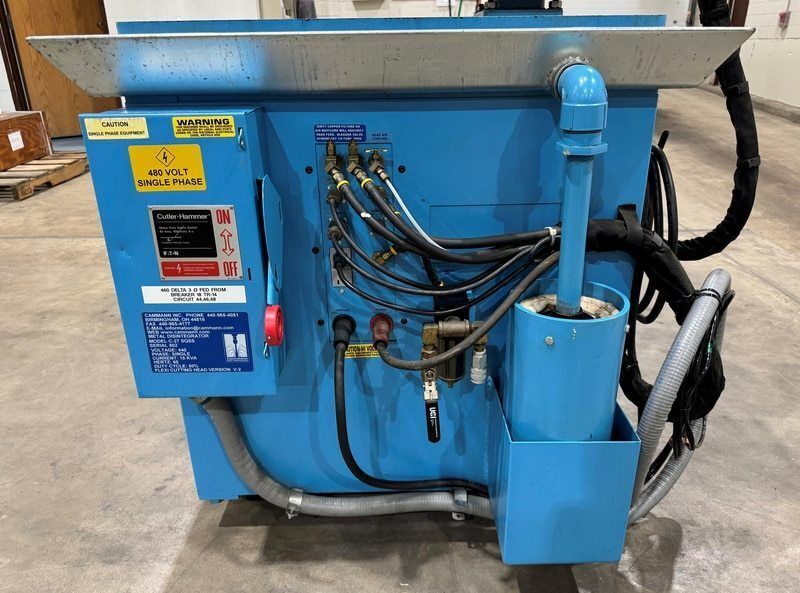 Cammann #C-27SQSS, 15 KVA, 1-1/2" one-cut tap capacity, 4-Axis, 360° rotation, 2002 - Image 8