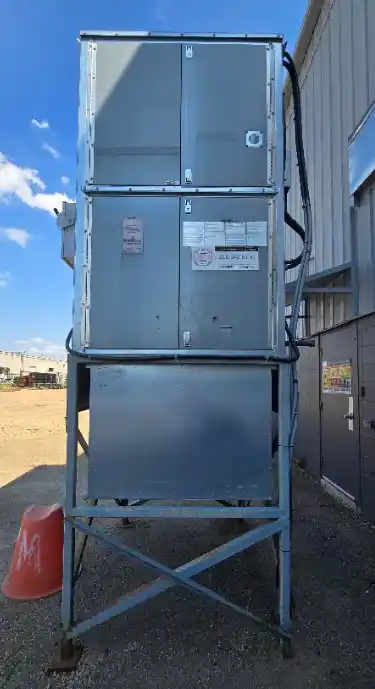 Global Finishing Solutions #CFA-20, Natural gas process air heater, 15000 scfm, 15 HP, 2015 - Image 3