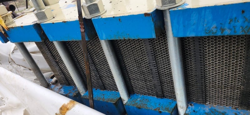 8 sq.ft., 400 psi, ViEX #TPS530, plate heat exchanger, 5.3' L x 1.7' width, sweet, 2005 - Image 7