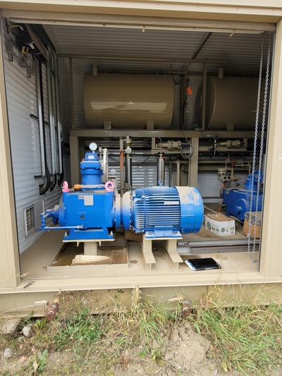 Bran & Luebbe #B-Simplex, diaphragm metering pump, 123 GPH, 75 HP Baldor-Reliance 841XL, 1790 RPM, 460 V. - Image 2