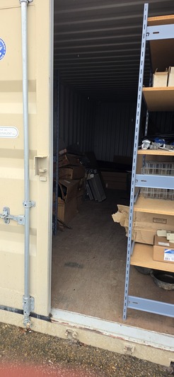 20' x 8' Container Westinghouse, Seacan Storage Building, skidded, 2012 - Image 4