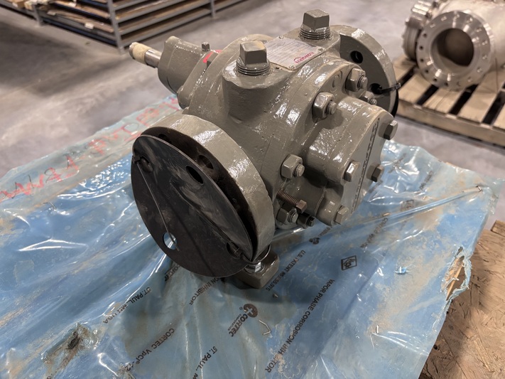 Flowserve #2GRWM, rotary gear lube pump, bare shaft, flanged ends, base mounted, new - Image 3
