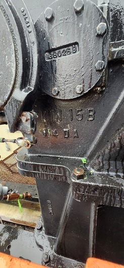 114 Lufkin #114-54-16, conventional pump jack, low mount, cement base, no driver - Image 4