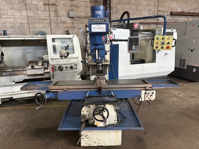 Forward #YS-6BVS, Bed Type Vertical Milling Machine, 43.3" X, 19.3" Y, 25.6" Z, 12" x 60" table, 5 HP - Image 1