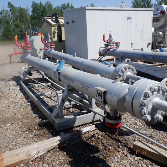 12.8" x 20' Acme Welding and Supply, sour horizontal sand separator, 2-phase, 2900 psi, 120°F max. temp. - Image 1