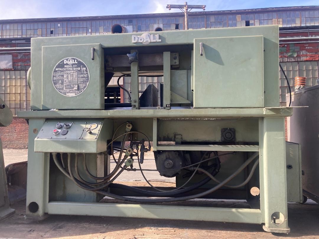 DoAll #C-7, Horizontal Metal Cutting Band Saw, 16" max. cutting width, 230 V., 3PH - Image 2