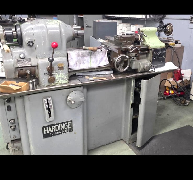 Hardinge #HLV, Precision Toolroom Lathe, 5C closer, collet set, 3PH - Image 1