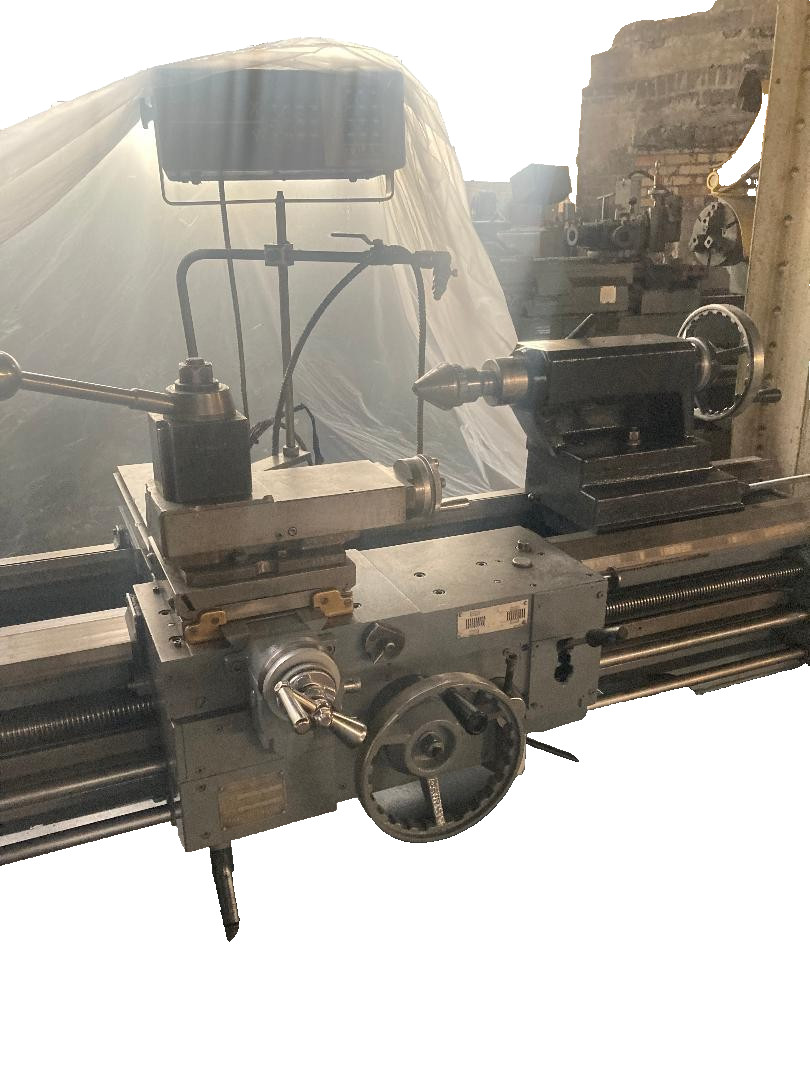20" x 60" Geared Head Engine Lathe, inch/metric digital read out, carriage rapid travel - Image 5