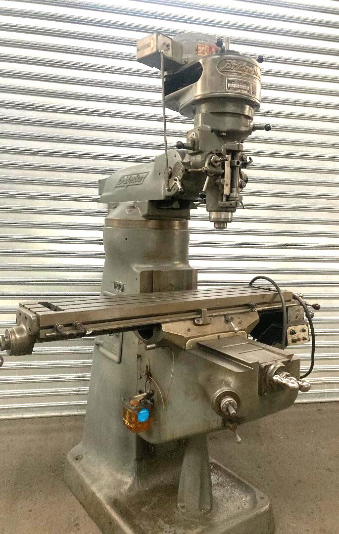 Bridgeport, Vertical Milling Machine, 9" x 42" table, 1 HP, power feed, 220 V. - Image 2