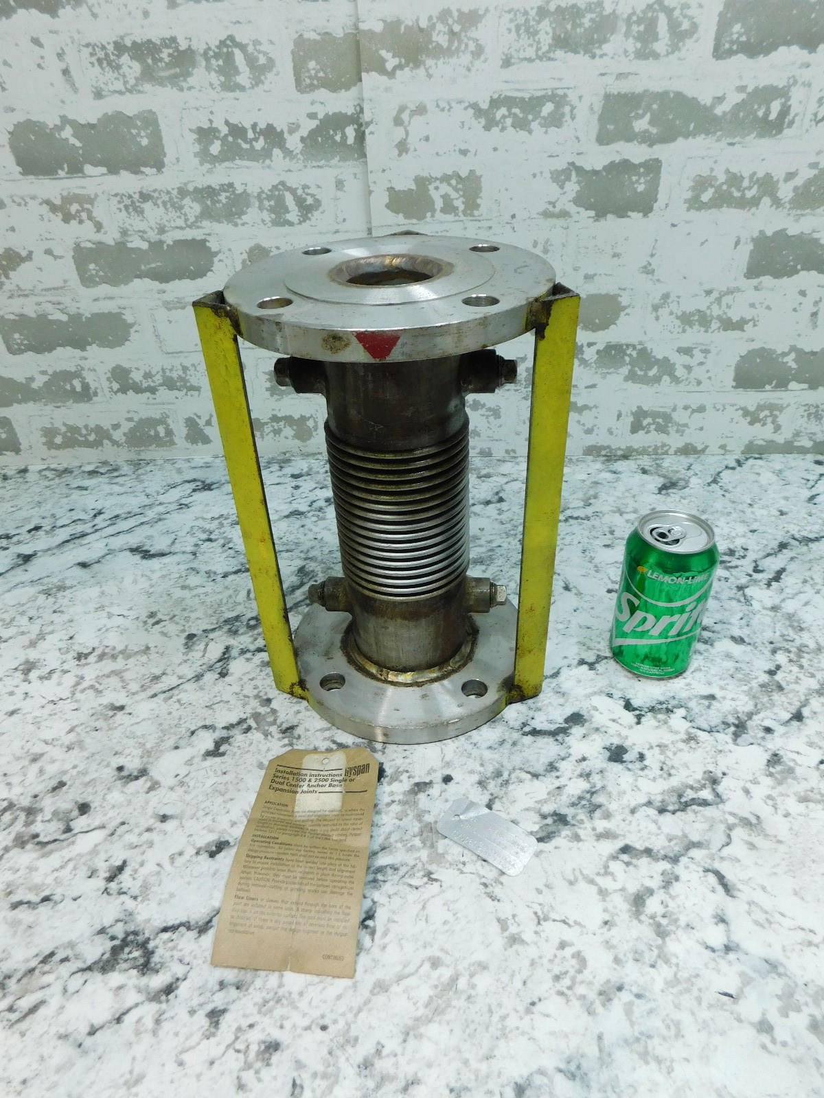 2" Hyspan #1501, Fixed Flange Expansion Joint, 150 PSIG, NEW - Image 1