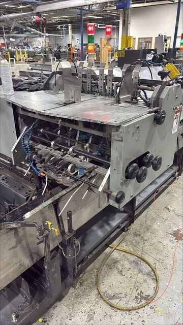 Goss & Deleeuw #SP1600-Pacesetter, saddle stitcher, (5) pockets, cover deck, (4) stream feeders, HT-16 - Image 6