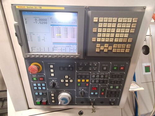 Daewoo Doosan #Puma-240LC, CNC lathe, 22.4" swing, 16.5" x 25.5" max, 10" chuck, 3" bar, 30 HP, 3500 RPM, 12 - Image 6