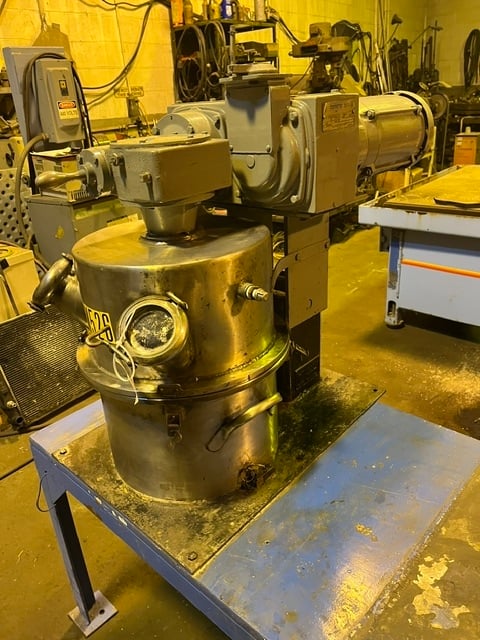 1 gallon Ross #LDM-1, lab double planetary mixer, Stainless Steel bowl, vacuum hood, 1-1/2 HP vari-drive - Image 1