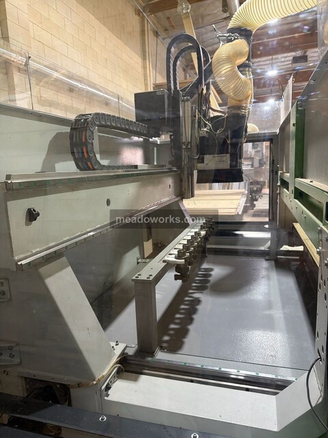 Biesse #Rover-K-FT-1531, CNC Router, 12.6" Z, 122" x 61" table, 12 HP, 24,000 RPM, 10 position tool rack - Image 2