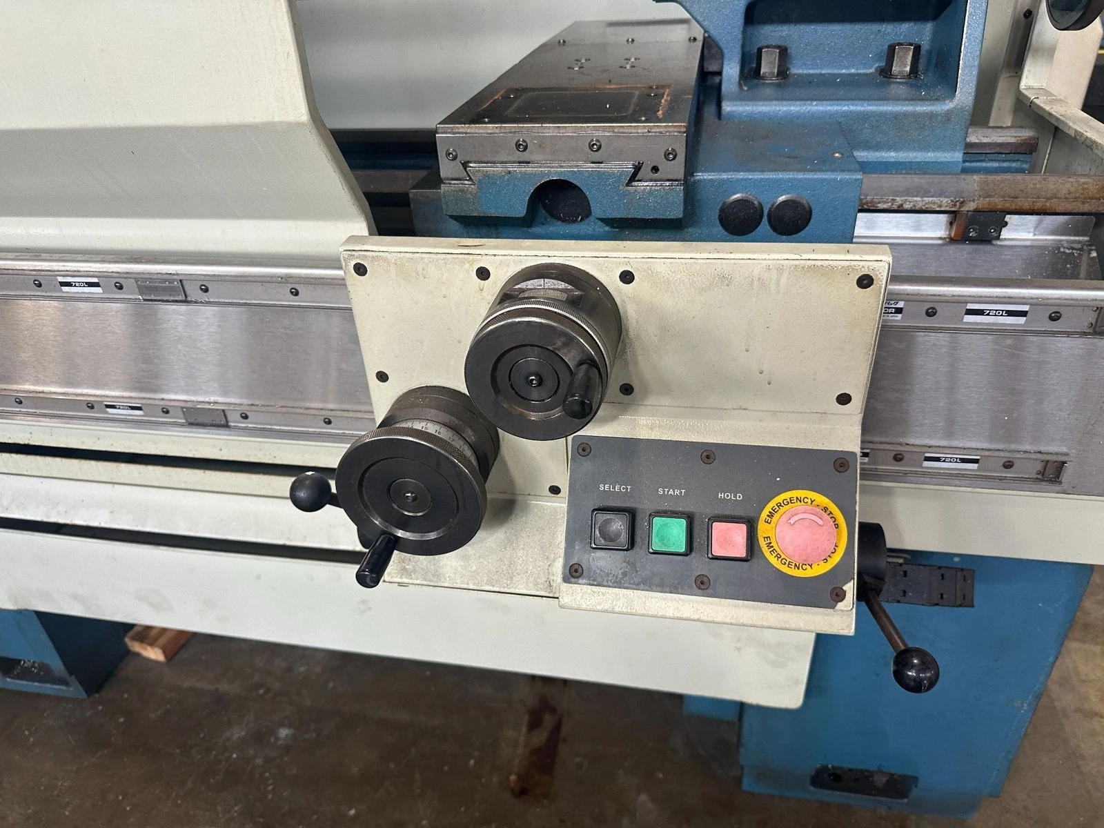 Bridgeport Romi #EZ-Path-S, CNC Lathe, 8.6" X, 40" Z, 18" turning diameter, 40" workpiece length, 10" 3-jaw - Image 7
