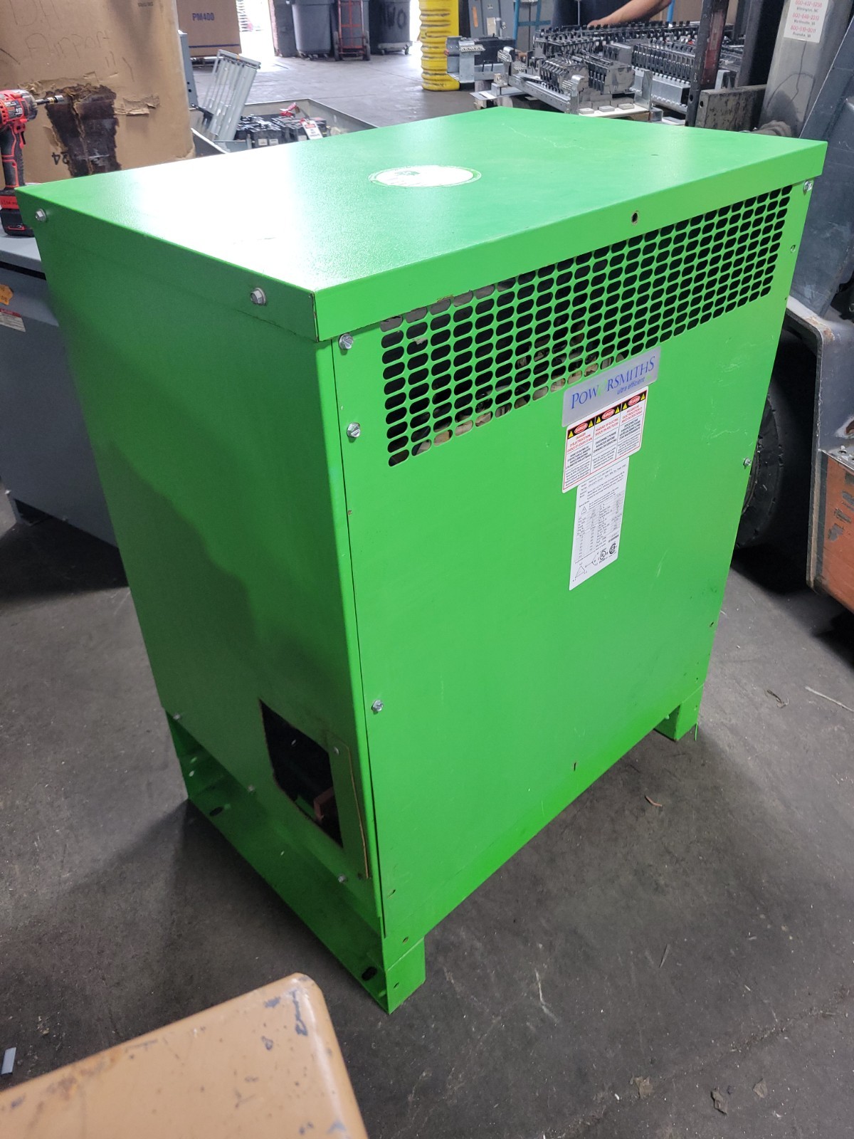 112.5 KVA 208 Primary, 208/120 Secondary, Powersmiths #209-003675-100-A00, ANN ESaver Transformer, 3 phase - Image 1