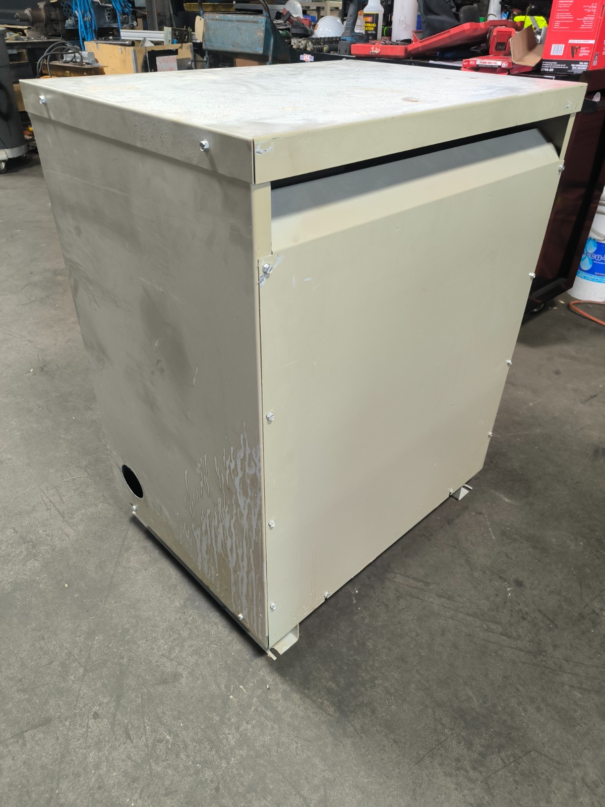 112.5 KVA 480 Primary, 208/120 Secondary, General Electric #9T23B3875, Transformer, 3 phase - Image 10