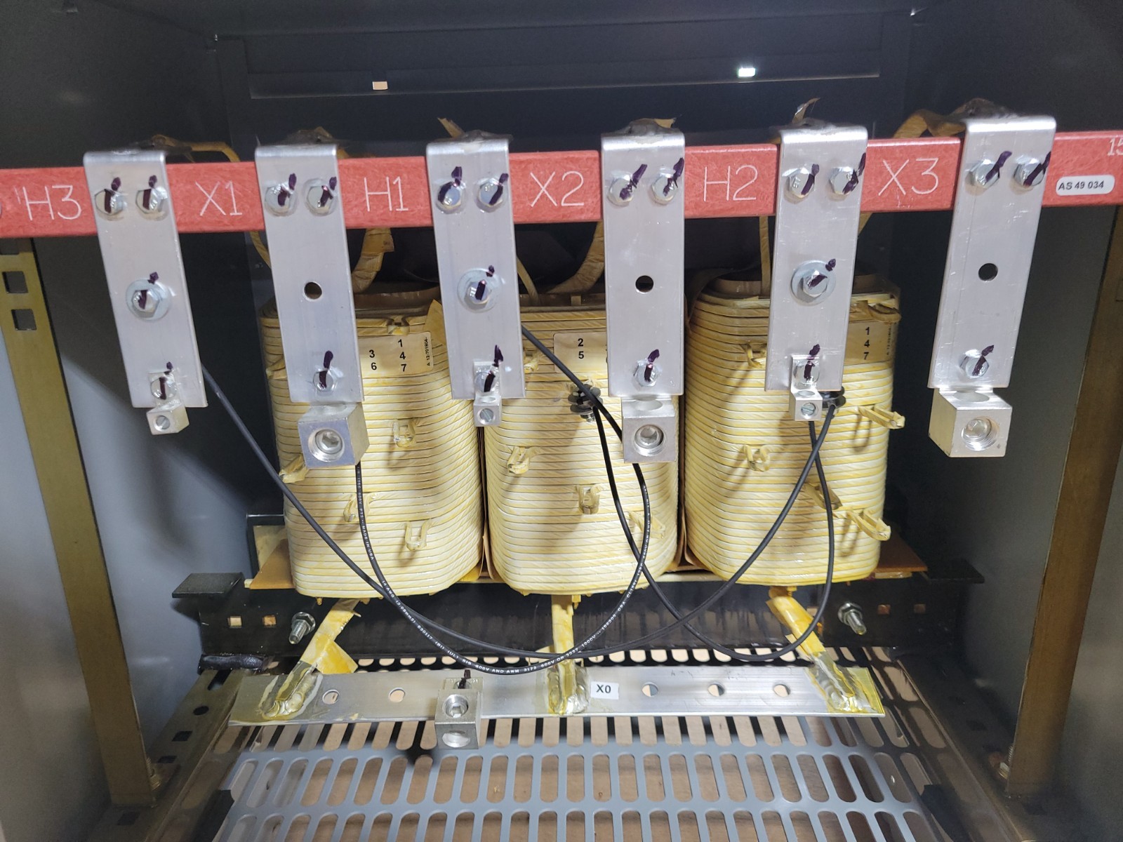 30 KVA 480 Primary, 208Y/120 Secondary, Acme Electric #T3030K0013B, Dry Type Transformer, DOE2016, 3 phase, 3R - Image 4