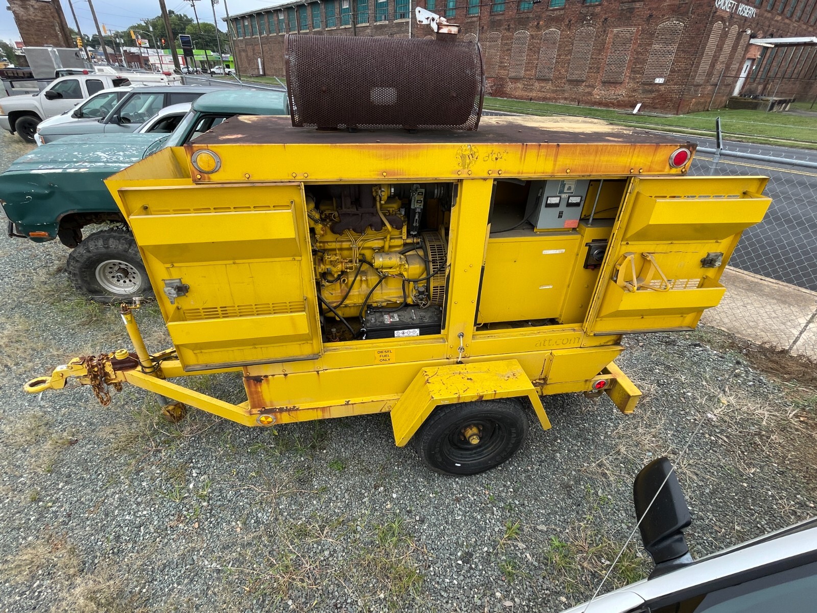 70 KW Kohler, Portable Diesel Generator, 1 phase 120/240 Volts, 3 phase 120/208 Volts, John Deere 4045T engine - Image 8