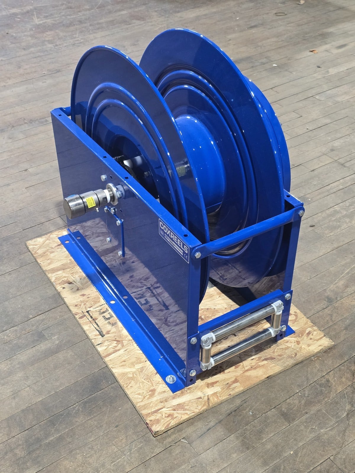 CoxReels #SLPL-675, High Capacity Fuel Hose Reel Only, 1" x 75', Spring Rewind, new - Image 5