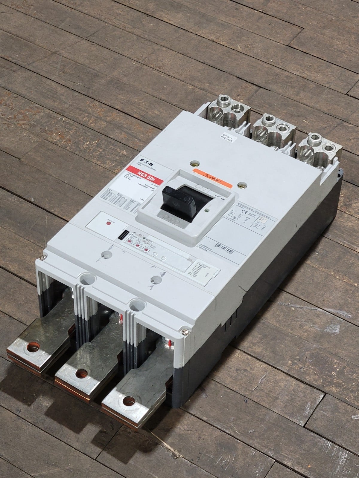 1200 Amps, Eaton #NGS312033E, Circuit Breaker, 3P, 600 VAC, 50/60 Hz., w/ SNT5LP11K Shunt Trip, 110-240 Volts - Image 6