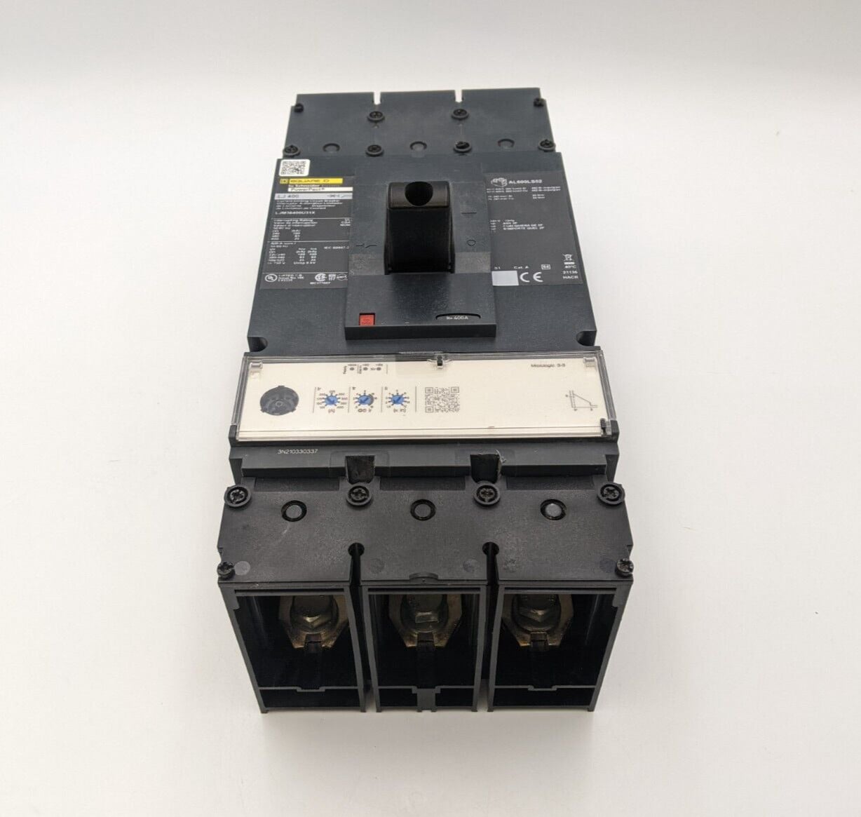 400 Amps, Square D #LJM36400U31X, PowerPact Circuit Breaker, 3P, 600 Volts, Micrologic 3.3 Trip - Image 8