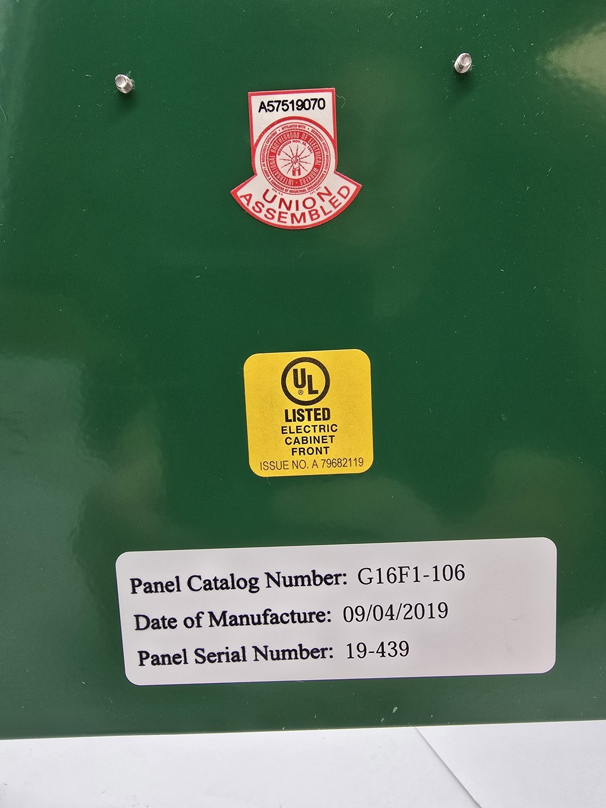 Leviton #G16F1-003-106, Track Light Limiting Panel, 16 Space, 120 Volts, Flush Mount, new - Image 9
