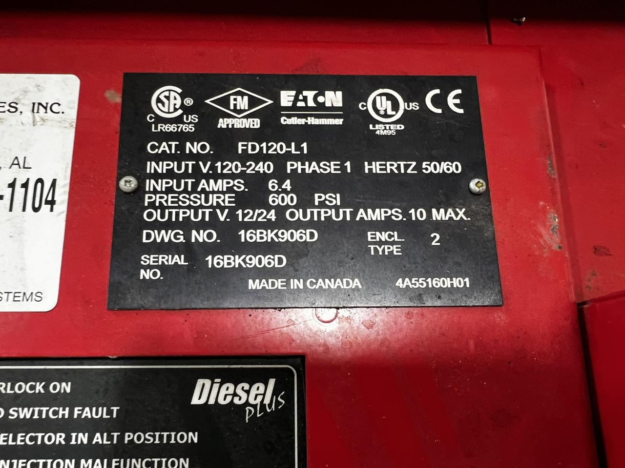 Eaton/Cutler-Hammer, fire pump controller - Image 6