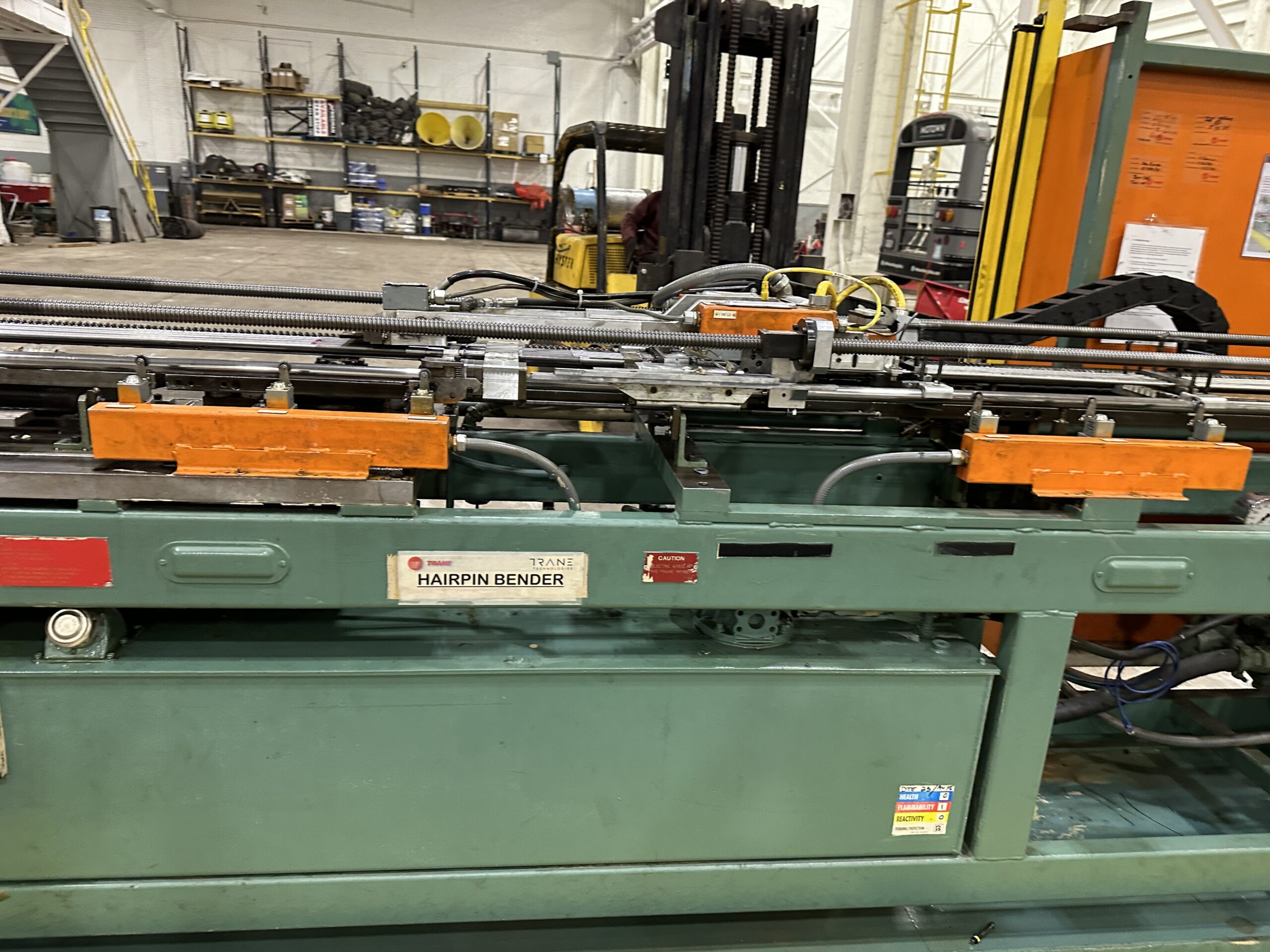 Burr Oak, hairpin bender, 9-120 bend length, right hand coil load, 6 tube design, 1996 - Image 9