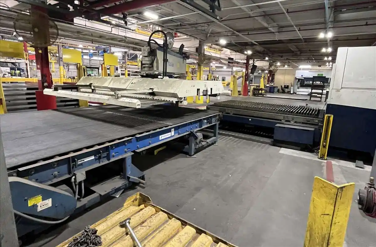 Trumpf #TruLaser-5030 (L56), 5000 ewatt CNC fiber laser, Siemens Sinumerik Control, Trumpf Liftmaster, 2014 - Image 10