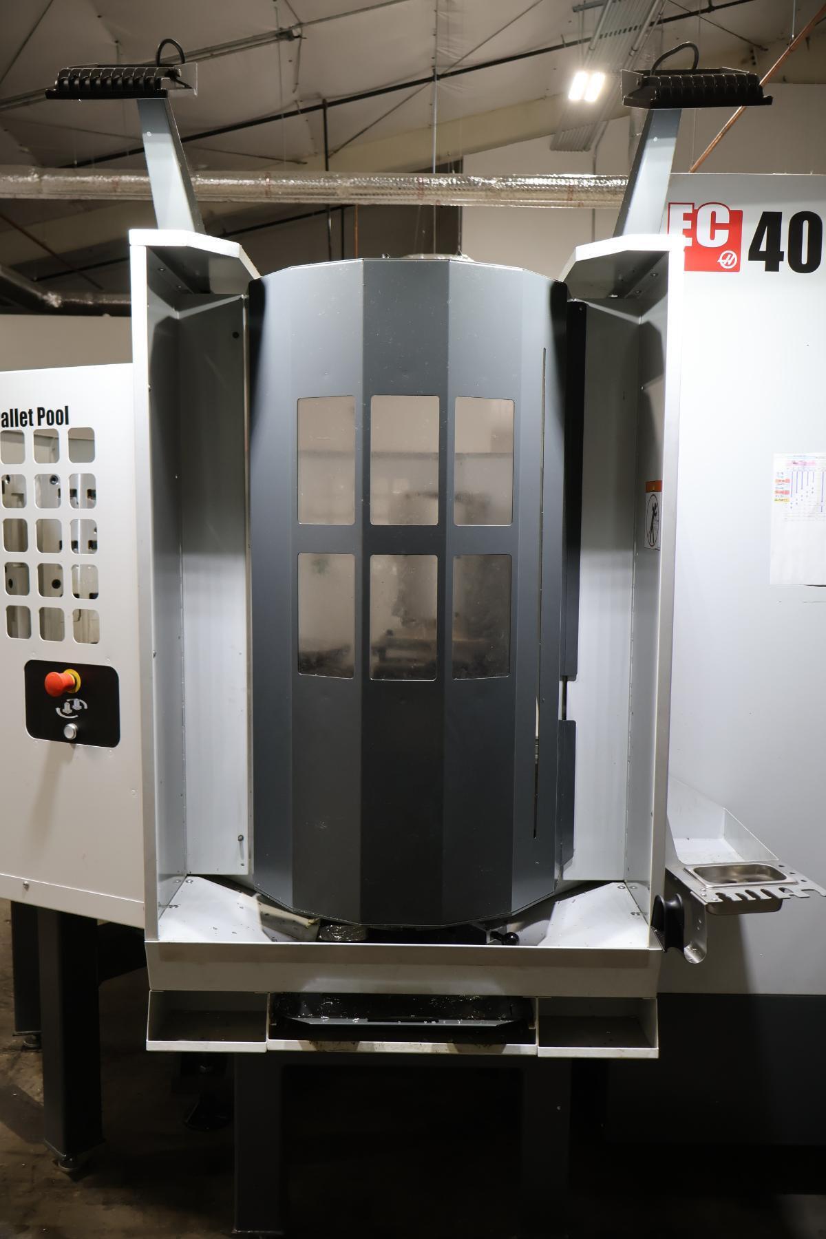 Haas #EC-400PP, CNC horizontal machining center, 100 automatic tool changer, 22" X, 25" Y, 22" Z, 15000 RPM - Image 5
