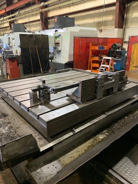 4" Kuraki #KBR-1105BX, CNC table type horizontal boring mill, 63" x55" tbl., 79" table, 59" saddle, 59" - Image 7