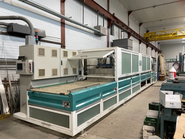Mappi, 41" x 91" horizontal tempering furnace - Image 1
