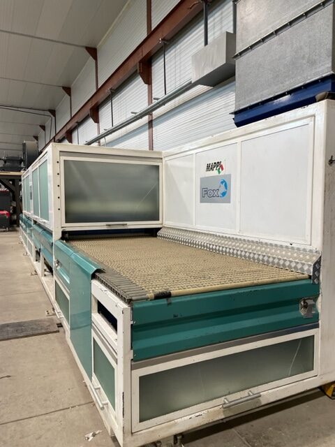 Mappi, 41" x 91" horizontal tempering furnace - Image 2