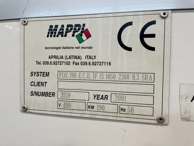 Mappi, 41" x 91" horizontal tempering furnace - Image 7
