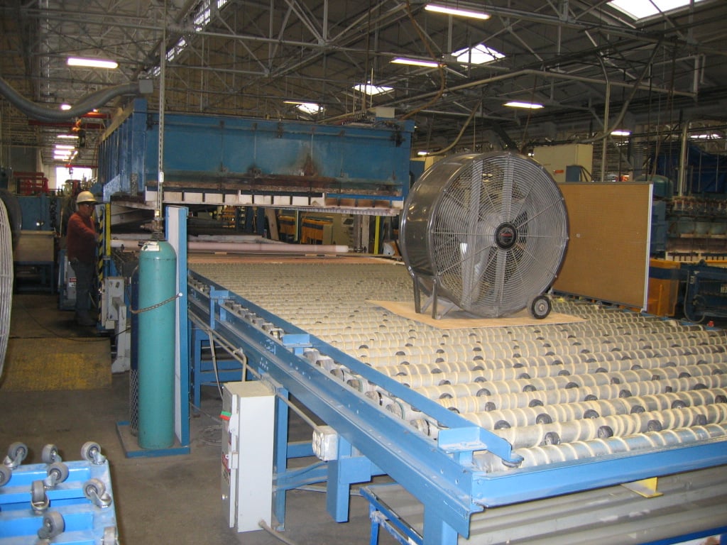 Tamglass, 96" tempering furnace - Image 1
