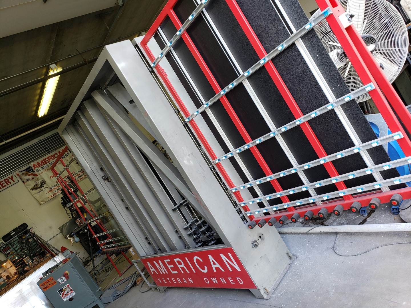 American #VGW72-4-2, 72" vertical glass washer - Image 6
