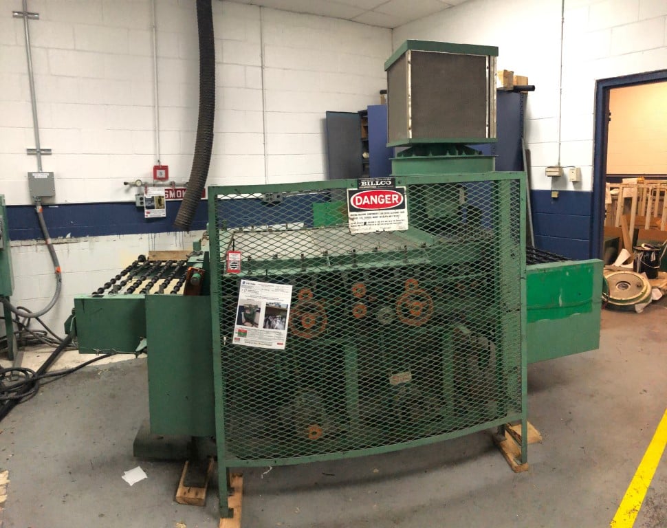 Billco, 48" 8 brush horizontal glass washer - Image 1