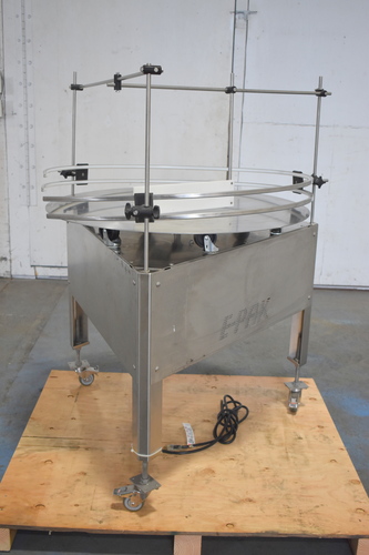 40" E-Pak Machinery, Accumulation/Rotary Feeder Turntable, Stainless Steel, Penta-Drive variable motor speed - Image 5