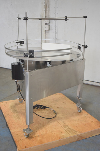 40" E-Pak Machinery, Accumulation/Rotary Feeder Turntable, Stainless Steel, Penta-Drive variable motor speed - Image 6