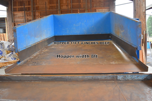 Westinghouse Salem #1638HTH, Horizontal Wood Waste Grinder, vibrating infeed conveyor, 37" max. working - Image 8