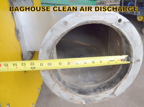 Donaldson Torit #25-PJD, Pulse-Jet Dust Collector, 235 squaring ft. filter area, 10" top outlet, (25) 4.5" - Image 9
