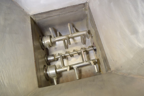 Acrison #BDF-1, Stainless Steel Volumetric Feeder, dissimilar speed auger, 32" top fill inlet, 35" lid - Image 6