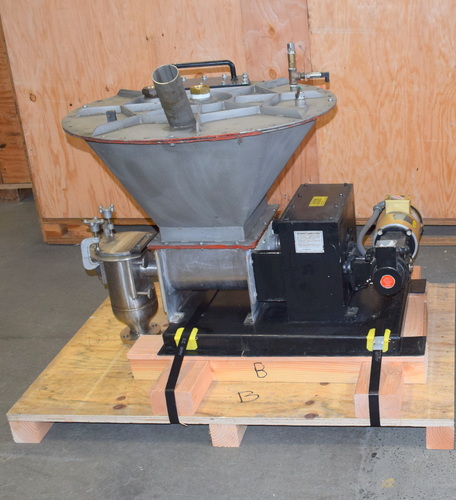Acrison #BDF-1, Stainless Steel Volumetric Feeder, dissimilar speed auger, 32" top fill inlet, 35" lid - Image 7