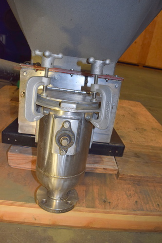 Acrison #BDF-1, Stainless Steel Volumetric Feeder, dissimilar speed auger, 32" top fill inlet, 35" lid - Image 9