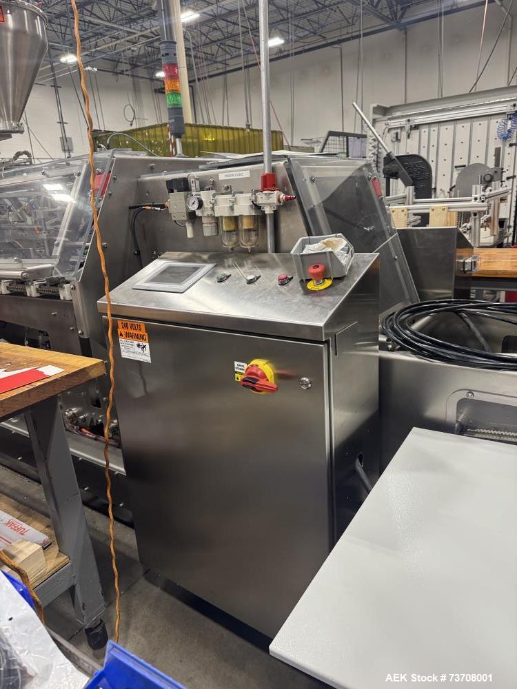 Tishma #Flex-7-ROO-100, Premade Pouch Filler & Sealer, 40 PPM, 4-16" width x 6-21" H x 0-6" thick pouches - Image 7