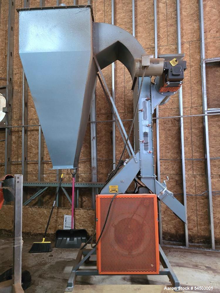 Forsberg #6x18, Vertical Precision Air Classifier, 10,000 PPH, 1 HP feed drive, 2 HP blower, 870 RPM fan - Image 1